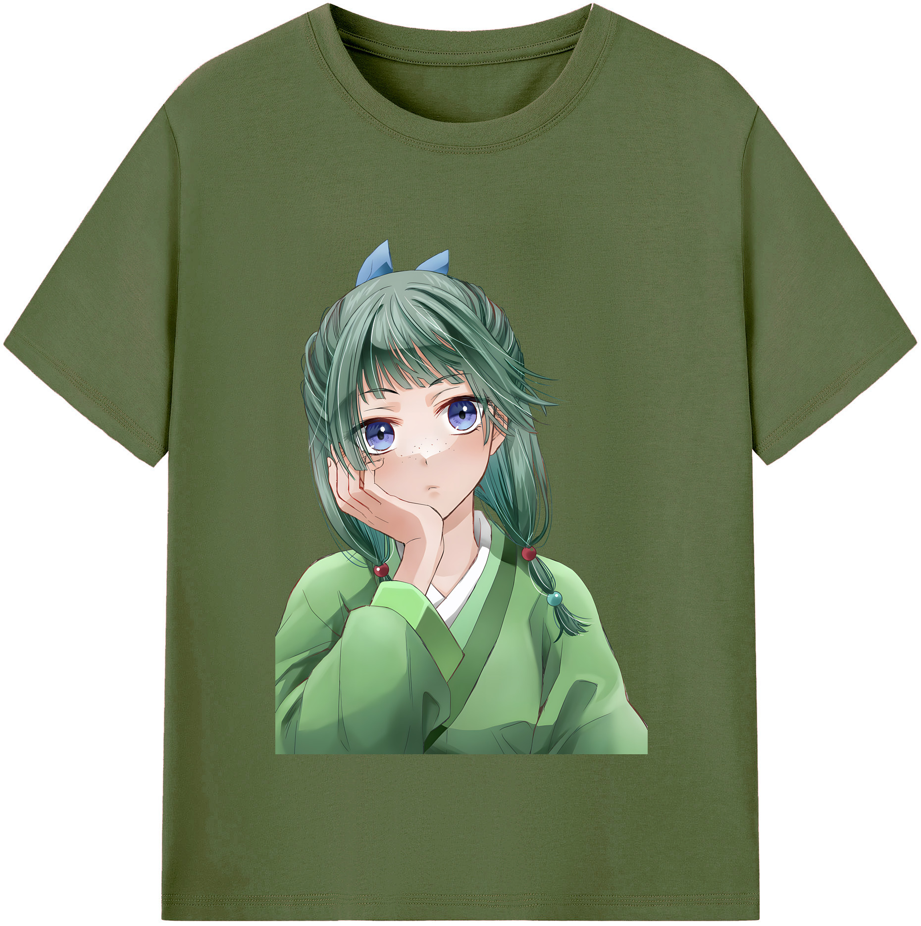 （画像用） 薬屋のひとりごと The Apothecary Diaries 綿100％半袖Tシャツ（フロントプリント）